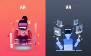 The difference between ar and vr.
