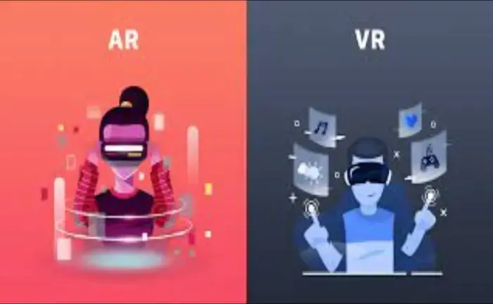 The difference between ar and vr.