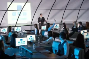 Futuristic classrooms