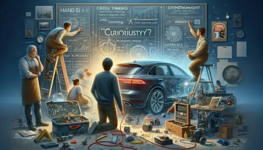 Teens aspiring for automobile engineering