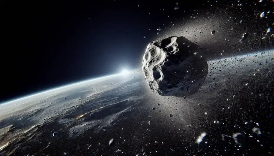 NASA asteroid hitting earth