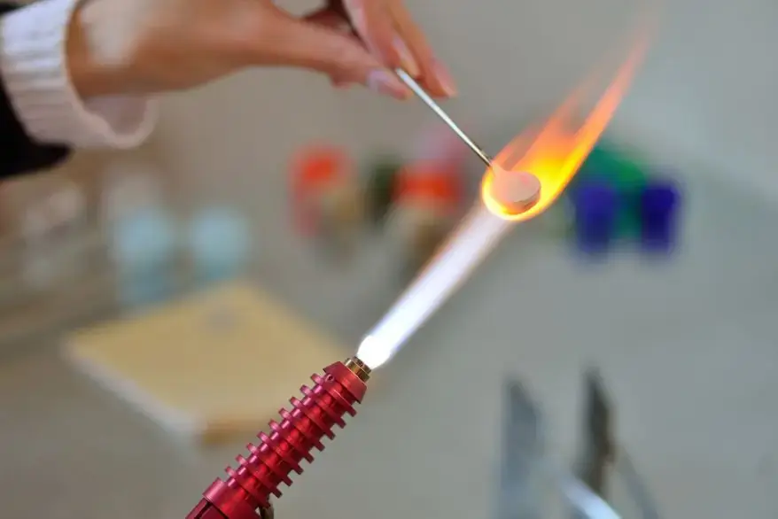 Flame test of the s-block elements
