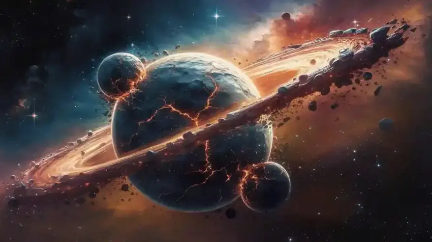 Disintegrating Planet with a Comet-Like Tail