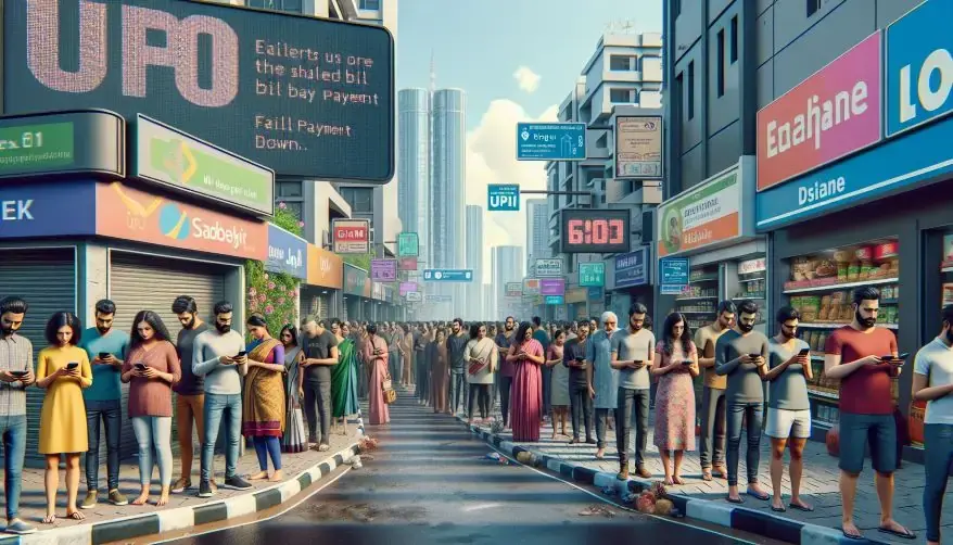 upi down 12 April 2025