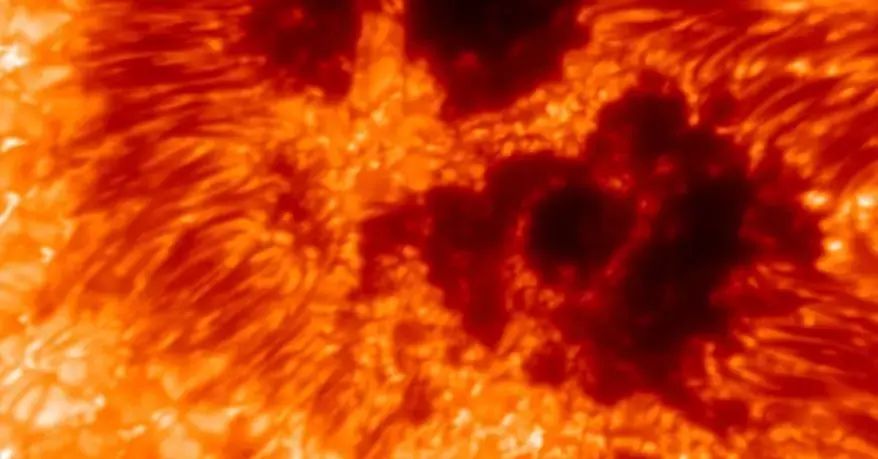 Inouye Solar Telescope Image of Sun