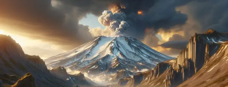 Iliamna Volcano NASA