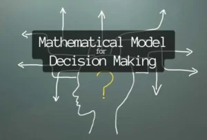 mathematical modelling for decision making