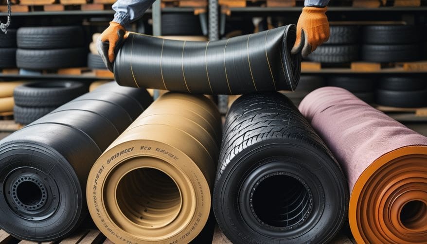 A Tire Manufacturing Process - Raw Material Stage