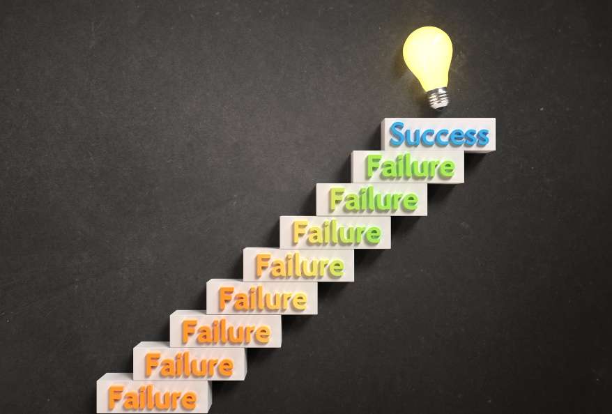 failures are pillars to success