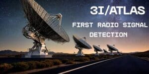 interstellar comet radio signal