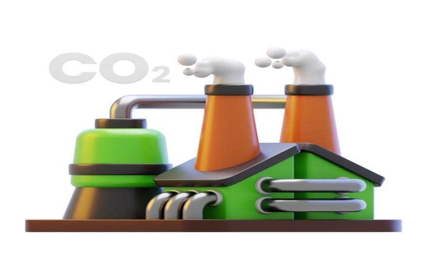 Selective CO2 uptake