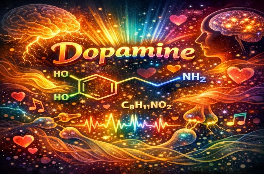 Dopamine in drug chemistry of addiction