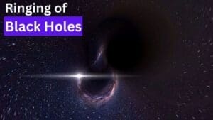 black holes ring after collision