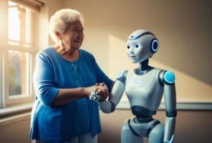 AI home care robot