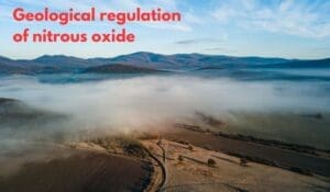 Geological regulation of nitrous oxide