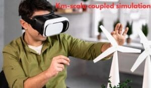 Km-scale coupled simulation