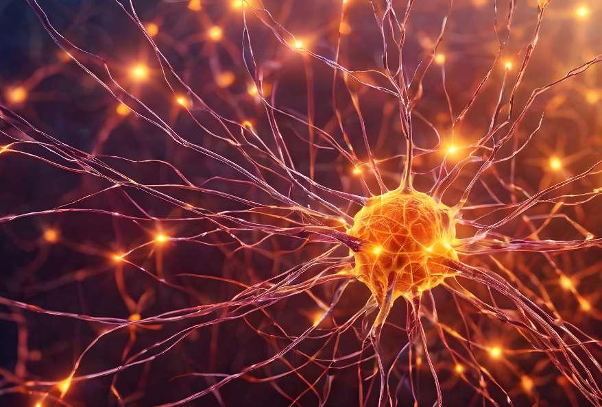 Neurons, transferring pulses and generating information
