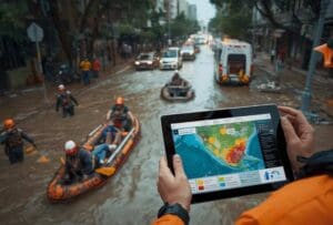 AI disaster relief system