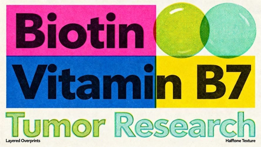 Biotin tumor research