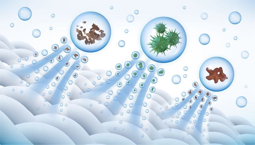 carbon material traps