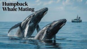 Humpback whale mating