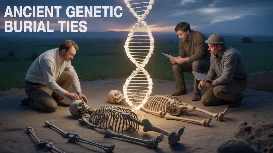 Ancient Genetic Burial Ties