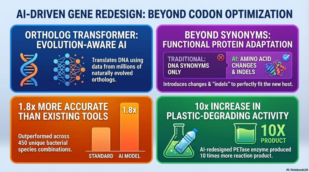 AI Driven GENE Redesign
