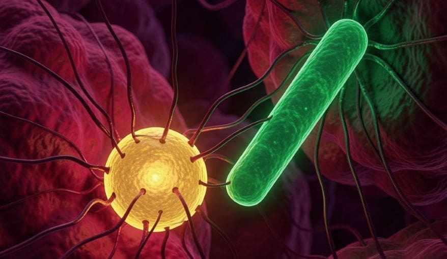 Tumor eating bacteria