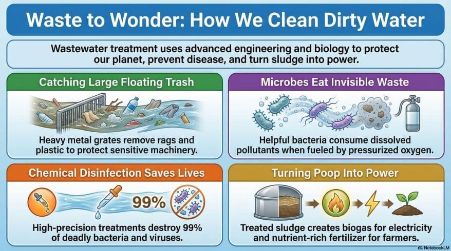 The Wonders of Wastewater Treatment Explained Simply