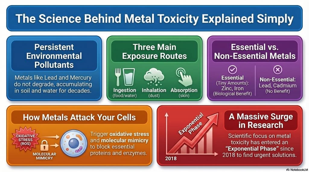 Heavy metal pollution