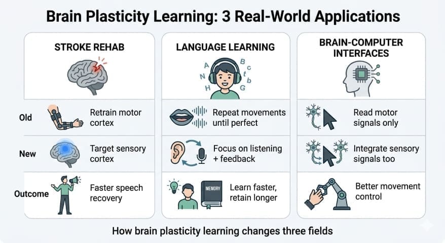 Brain Plasticity Learning and Its Surprising Findings